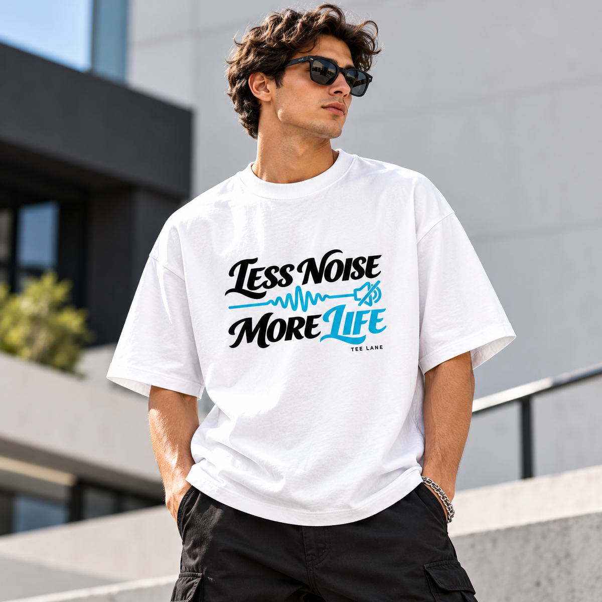 Less Noise More Life TEE