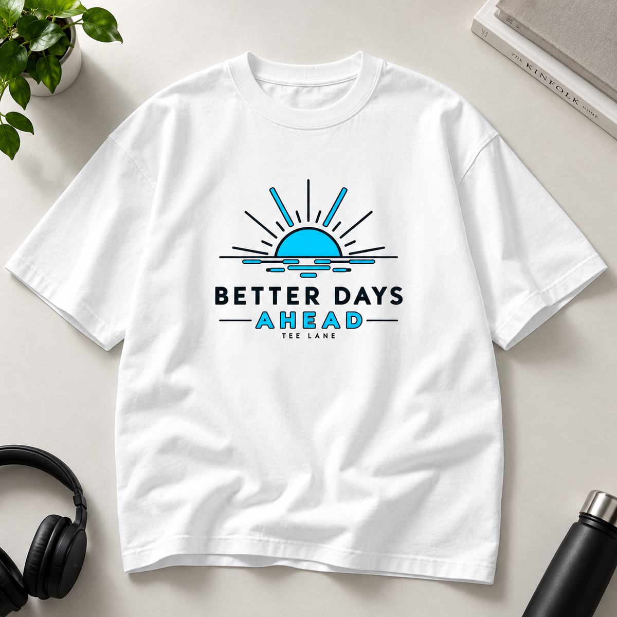 Better Days Ahead Oversized TEE