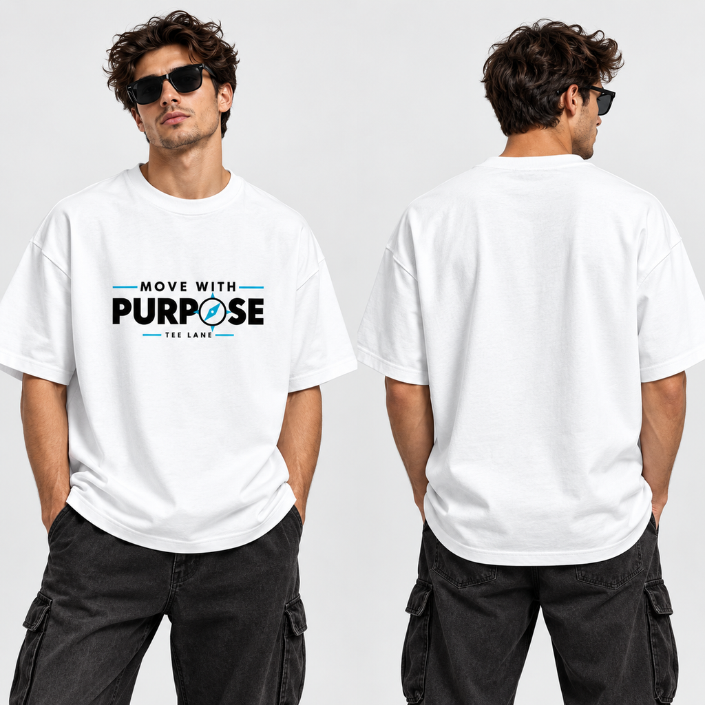 Move with Purpose Oversized TEE
