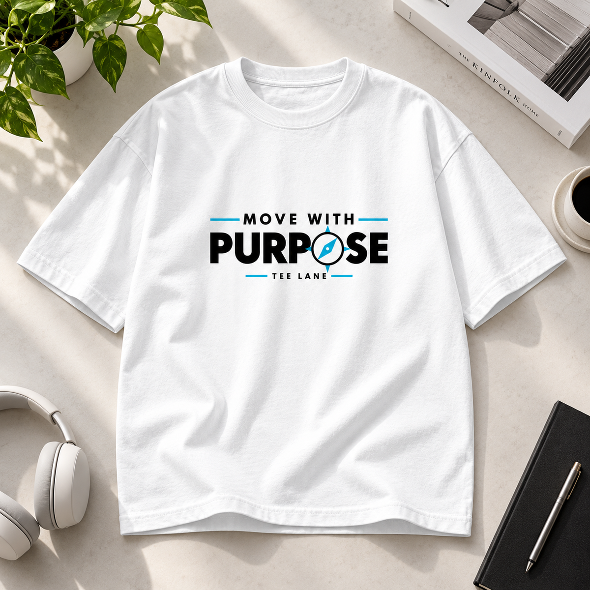 Move with Purpose Oversized TEE
