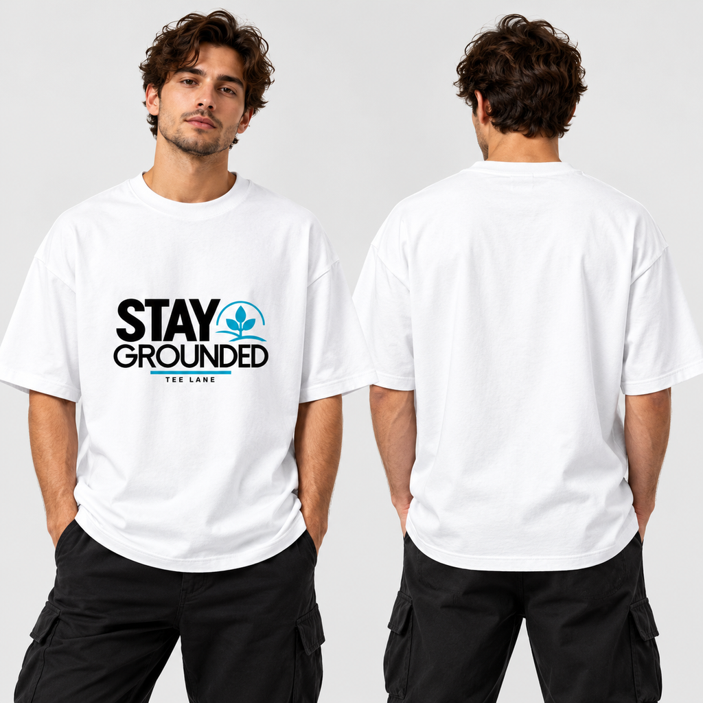 Stay Grounded Oversized TEE