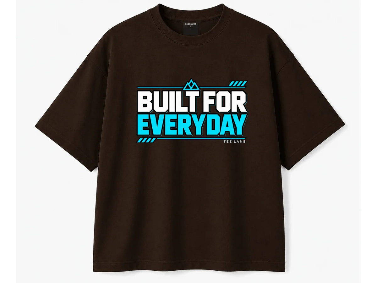 Unisex Oversized T-Shirt Drop Shoulder design